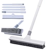 2-in-1 Floor Scrub Brush with Scraper